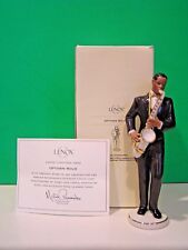 LENOX UPTOWN SOLO sculpture  NEW in BOX with COA  Saxophone  African American  picture