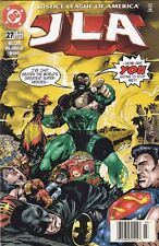 JLA #27 (Newsstand) VF; DC | Justice League of America Grant Morrison Mark Milla picture