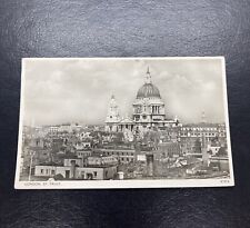 Postcard RPPC, St. Paul's Cathedral, London England Posted 1955 picture
