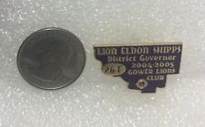 2004-05 Gower Lions Club Missouri 26F Eldon Shipps Governor Pin picture