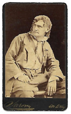 Vintage Napolean Sarony CDV. Joseph Jefferson picture