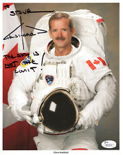 CHRIS HADFIELD HAND SIGNED 8x10 PHOTO      CANADIAN ASTRONAUT    TO STEVE    JSA picture