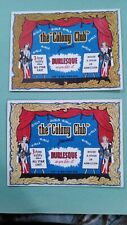 1950’s The Colony Club 2 Photo Western Ave. Los Angeles Girlie Show burlesque picture