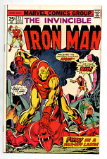Invincible Iron Man #73 - Crymson Dynamo - 1975 - (-NM) picture
