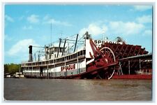 c1960 Steamer Showboat Sprague Vicksburg Mississippi MS Deep South Card Postcard picture