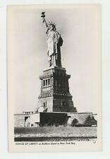 Vintage Postcard  STATUE OF LIBERTY NYC RPPC MAINZER UNPOSTED UNUSED picture