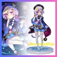 Genshin Impact Qiqi Anime Figurine Cute Zombie Girl Statue Game Collection Gift picture