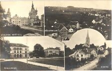 Views of Schloss Castell, Schoolhouse, Church, Tägerwilen, Germany Postcard picture