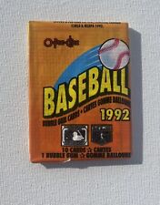 1992 O-Pee-Chee BASEBALL - WAX PACK - FACTORY SEALED picture
