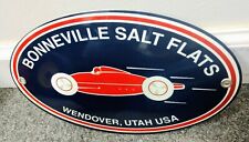 Bonneville Salt Flats Speed Trials sign ..  on any 8 or more signs. picture