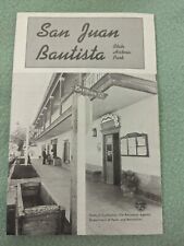 Historic San Juan Bautista state historic park- Brochure picture
