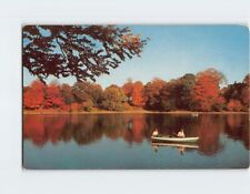 Postcard Autumn Fishing Scene picture