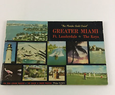 Florida Gold Coast Greater Miami Ft. Lauderdale The Keys Picture Book Vintage picture
