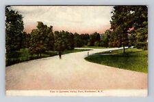 Rochester NY-New York, Scenic View Genesee Valley Park, Antique Vintage Postcard picture