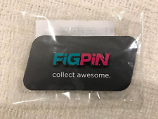 L56 FiGPiN Logo Teal & Magenta on black- Squid Game- Locked picture