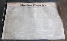 January 12, 1829 Boston Courier Newspapers picture