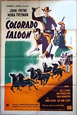 Poster Cinema Western Colorado Saloon John Payne Mona Freeman 31 1/2x47 3/16in picture