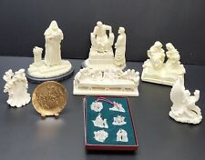 The Master Peace Collection Jesus before Pilate statue Resin Lots Of 8 Various  picture
