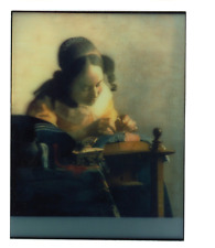The Lacemaker by Johannes Vermeer Art Demo Print 3.5