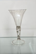 17th Century Facon De Venise Wine Glass, Wrythen Moulded, Twist Stem - 14cm picture