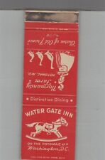 Matchbook Cover - Water Gate Inn Washington DC Richard Nixon picture
