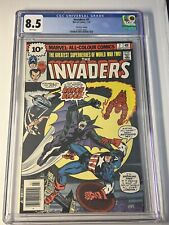 Invaders #7 (Marvel 1976) 1st Union Jack & Baron Blood CGC 8.5 UK PENCE VARIANT picture