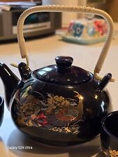 antique japanese tea set picture
