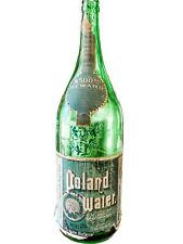Antique Poland Spring Water Bottle Maine Hiram Ricker Sons picture