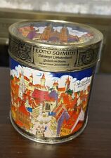 Vintage Otto Schmidt German Tin Scenic Nurnberg Anno 1590 Colorful 5”x4” picture