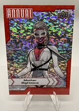 22-23 UPPER DECK - MARVEL  ANNUAL  MOTHER RIGHTEOUS #62 SILVER HOLO picture