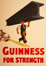 Guinness Girder Steel Beam Guinness for Strength Poster picture