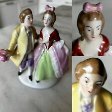Vintage Erphila Figurine - Porcelain - Man Woman Couple - Made In Germany picture