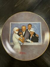 Norman Rockwell Collector Plate “New Arrival” American Family Series II 1980 picture