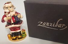 Vintage Zanzibar “Santa Claus” Trinket Box. Magnetic  Closure picture