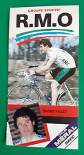 CYCLING cycling card BERNARD VALLET team R.M.O. 1986 MERAL MAVIC picture