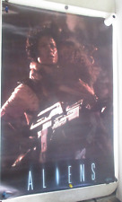 ROLLED 1986 ONE STOP ALIENS RIPLEY + NEWT 22X34.5 POSTER SIGOURNEY WEAVER SC-FI picture