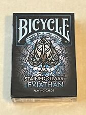 Bicycle Stained Glass Leviathan Playing Cards {NEW_SEALED_SHRINK} ***RARE*** picture