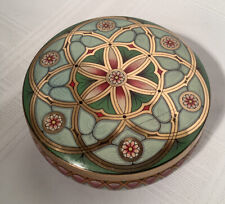 Vintage Meister Round Floral Tin, Brazil No. 51147-0 picture