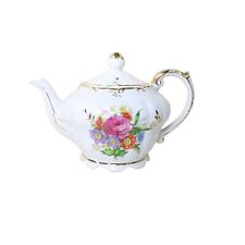 Musical Teapot Tea For Two Vintage Porcelain 91698 picture