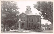 D12/ Grayling Michigan Mi Photo RPPC Postcard c40s Crawford County Court House picture