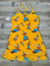 Disney Outdoor Voices Dress Womens Extra Large Yellow Goofy Excercise picture