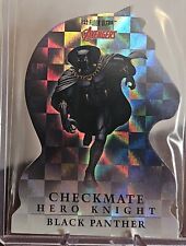 2022 Marvel Fleer Ultra Checkmate Hero Knight Black Panther picture