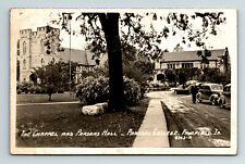 c1947 RPPC Postcard Fairfield IA Iowa Parson's College Chapel & Parson's Hall picture