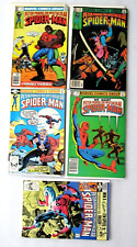 LOT OF 5 SPECTACULAR SPIDER-MAN #53 54 57 59 60 MARVEL COMIC BRONZE AGE BOARDED picture