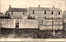 Vtg Nantucket Massachusetts MA Jail & House of Correction 1908 Old View Postcard picture