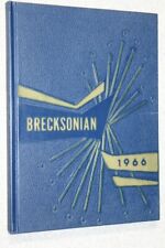 1966 Breckenridge High School Yearbook Breckenridge Michigan MI - Brecksonian 66 picture