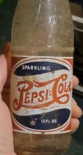 Rare Vintage 1946 Pepsi Bottle Glass (hard to find) picture