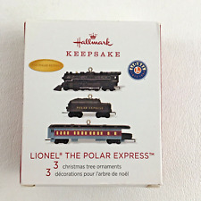 Hallmark Keepsake Christmas Ornament Lionel Train Miniature The Polar Express picture