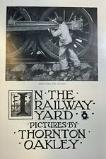 1907 Thornton Oakley Illustrations In the Railroad Yard picture
