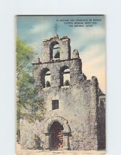 Postcard Mission San Francisco De Espada, Fourth Mission, San Antonio, Texas picture
